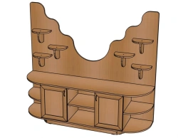 Nature Corner No.1 (MDF fronts)/ SZh113