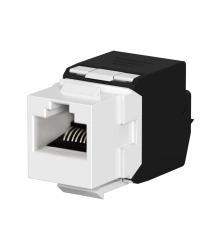 CADUCEUS ALING Experience Keystone RJ45 8P8C cat.6 UTP module, white, Art. no. 74316, Art. 74306
