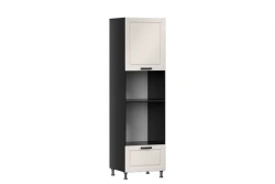 Mokka LD.274270.000 Front set of doors 600 dish cabinet with oven (Oak textured anthracite )