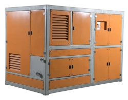 Gas turbine power plant Micro gas turbine MSTU-100 for autonomous, standby and emergency power supply volume