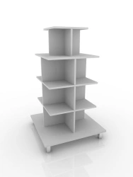 Shelf-pyramid, 304-001-5, 800x800x1350