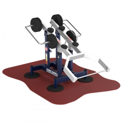 MV 7.68 GTO Outdoor weight machine for combined upper and lower body press, bark muscles with variable load