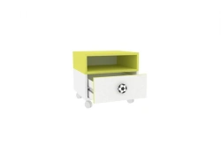 Modern type 1 LD.520120.000 Drawer cabinet (White/Lime )