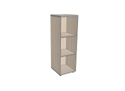 Shelving unit open, medium, narrow 406*402*1220 mm