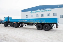 Semi-trailer of container carrier brand UST, type 94654L, modifications 94654L-000J2??-1?, 94654L-000J2??-2?, 94654L-000J2??-3?,