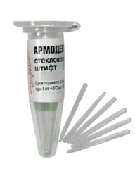 Set for restoration of tooth tissues using intracanalicular glass fibre posts "Armodent"