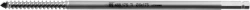 Schanz rods, 6.0 mm diameter, with sponge thread, article number 488.150.