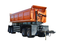 TONAR tipper trailer model 857951 with axles manufactured by TONAR models: 857951