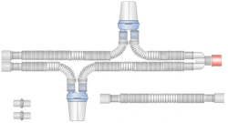 Respiratory devices for joint use with anaesthetic and resuscitation equipment, version: p