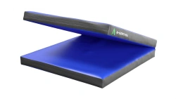 Folding gymnastic mat