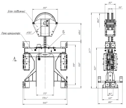 Crosshead of coke hydro-cutting system CH 16-1376-T