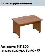 "Master" Coffee table article MT 190