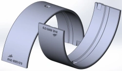 DZV.840.1005170 Upper crankshaft bearing pad