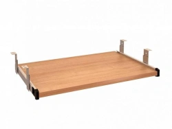Extendable keyboard shelf of "Edelwood" trade mark