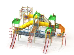 DIK 9.202 Children's play complex H=1500 mm, 1800 mm