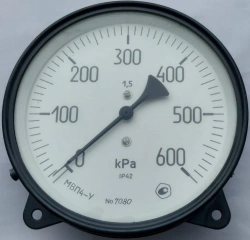 Manovacuum gauge indicating MVP4-U-3