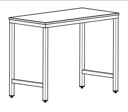Laboratory table