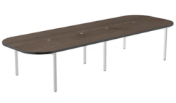 Conference table (conference table, conference table) on metal frame oval (TU 31.01.12-002-24830516-2021)
