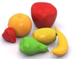 Set "Fruit" (6 items in a net)