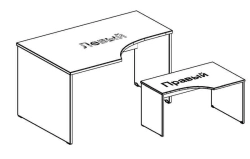 Front shield of table 11 810 P STEEL series