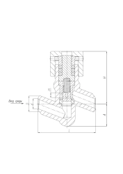 Check valves series KZ 105.1 DN 20 to 65 mm, Pp up to 25.0 MPa, medium temperature up to 560??