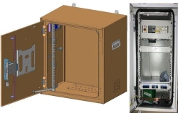 Reinforced wall-mounted distribution cabinet SHRNu-V-12U-600x650x400RT2