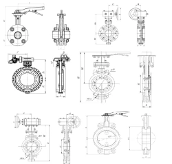 Disc gate valve ZD