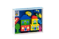 Coloured Town Blue (14 pieces) construction set item 8688-6