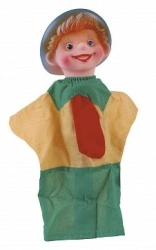 Glove puppet: "Boy in a Hat"