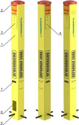Measuring and control points, modification for oil pipelines of PWEC trade mark