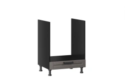 Type 4 LD.270250.000 Kitchen cabinet 600 for built-in appliances body (Black )