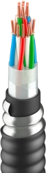 Cable for signalling and interlocking with corrugated metal armour, mark: ????????????(?)-LS