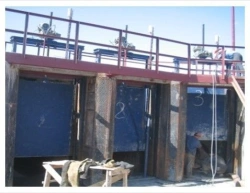 500-3500 wide and 500-3500 deep shield gates ZSHKPP, ZSHKPP, ZSHKG, ZSHKG.