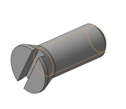 Plate fixing screw T35090-15