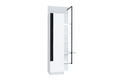 Cologne LD.674060.000 Right-hand wardrobe (Metropolitan/White )
