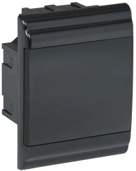MKP13-V-01-04-41-K02 Enclosure modular pl. built-in ShchRV-P-4 PRIME black IP41 IEK