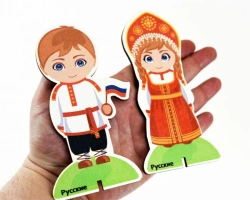Set of figurines NARROWS OF RUSSIA AND THE LATER WEST 10-15 cm