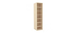 Alexandria LD 625040.000 M single leaf wardrobe (Lento/Rustica leather)