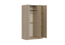 Wooden wardrobe