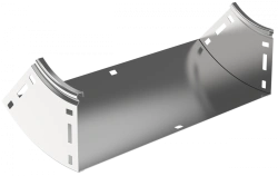 CPV51-0-45-100-100-600 ESCA Swivel smooth. 45° type B10 100x600mm IEK