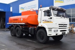 Oilfield tank truck, UZST brand, type UZST03, modification 6619H-19 on KAMAZ 43118-A5, 43118-50, 43118-RR, 4 chassis.