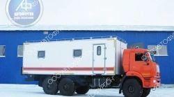 Emergency rescue vehicle of medium type (class) on chassis: KAMAZ-43118 (-A5- RR, -RS, -50, -37) Type 47611