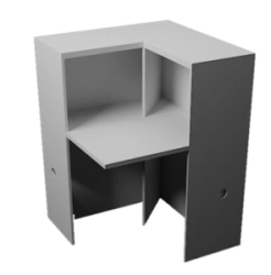 Universal corner external barrier C, labelled "MS FURNITURE".