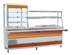 Refrigerated display counters type PVCM-70KMU left coloured