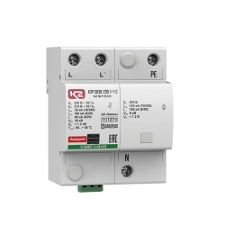 Protection device against impulse overvoltages K2P SV30-230 1+1 C, cat.no.?123 010.