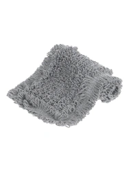 Consumables for professional and household use for cleaning Mop-nozzle 40cm cotton grey (70% cotton 30% PE): ?