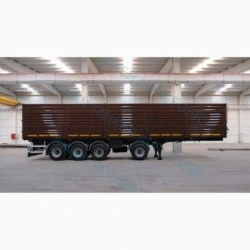 Semi-trailer-platform PPc 877726 (Modification 877726) with maximum permissible load on one axle PPc not exceeding 9000 kg. (