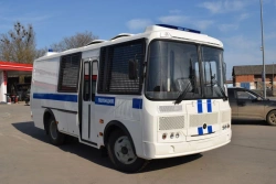 Vehicle for emergency services and police 501950-08 (base vehicle PAZ 4234-04 of production facilities)