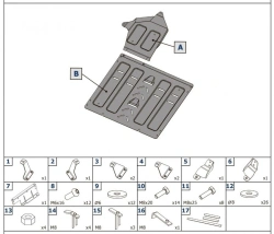 Metal parts kit for Z5643551