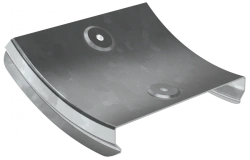 CPV51D-0-45-150-150-08-HDZ Smooth turn cover. 45° type B10 ESCA 150mm HDZ IEK